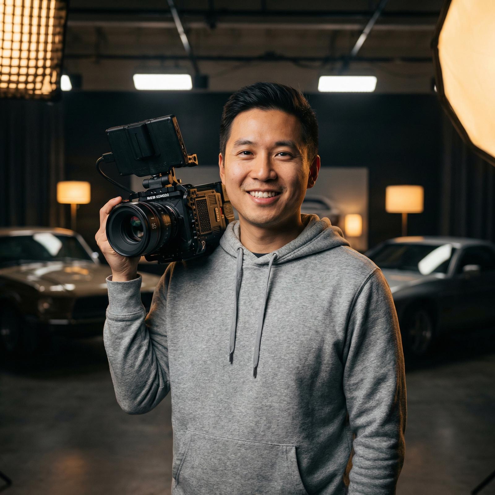 寸止挑战修车改装视频摄影师