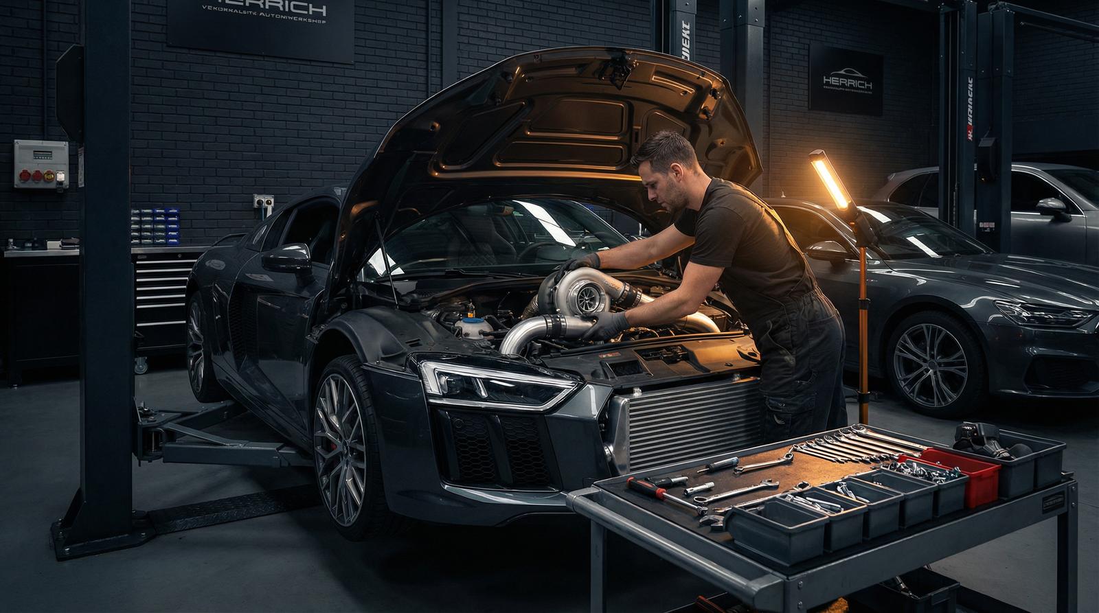 寸止挑战涡轮改装视频教程